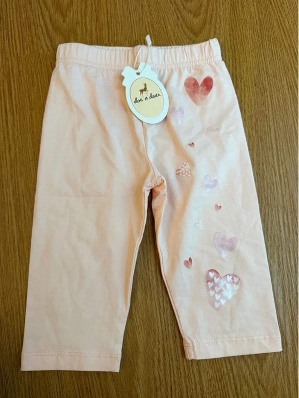 Doe a dear pink leggings